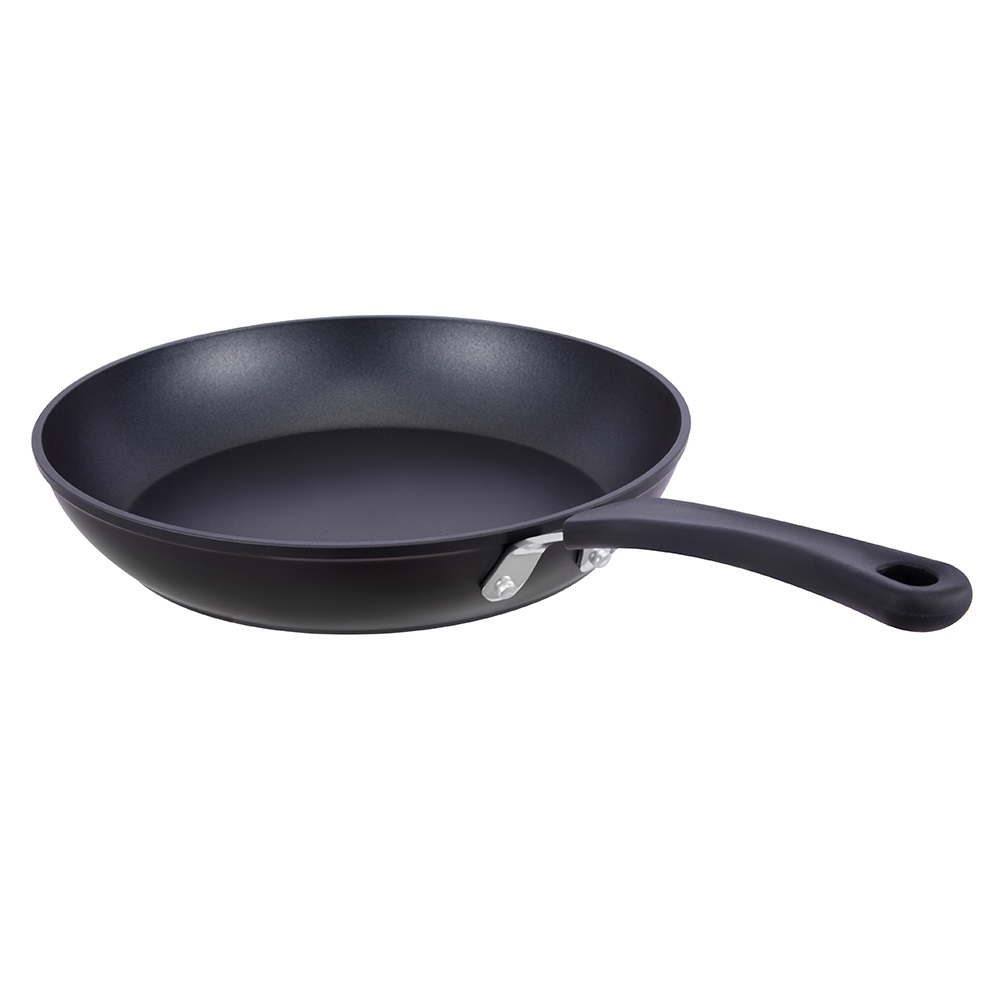 ماهیتابه آلومینیومی مشکی نچسب 26*5.0 سانتی متری بدون درب JY-GWQ-2650